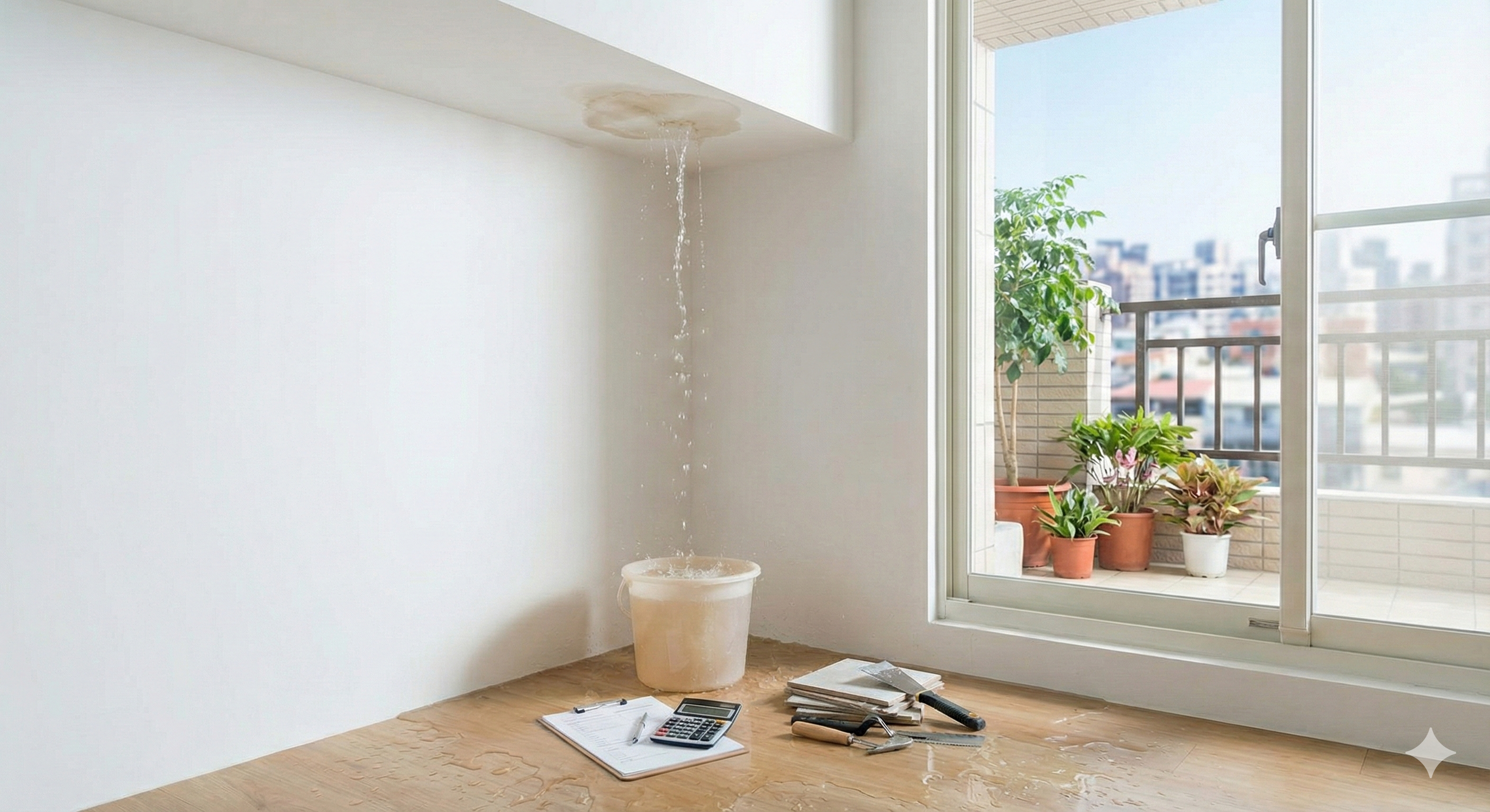 裝修施工期間發生漏水意外，導致樓下鄰居受損，是屋主與設計公司最不願面對的噩夢。本篇案例解析一位屋主因水電接錯管線，先賠償鄰居電腦損失後，又遭鄰居以牆壁、地板受損為由索賠高額修繕費。面對鄰居獅子大開口與情緒勒索，透過第三方公正單位「住宅消保會」進行鑑定，釐清責任歸屬與實際損害範圍，最終戳破無理索賠的謊言。文章將教導如何在糾紛中保全證據、申請鑑定，並透過住保履約制度預防類似風險。